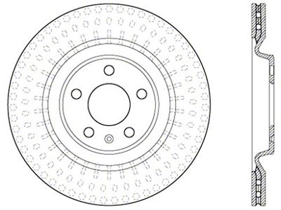StopTech 12-13 Audi A6 Quattro/11-12 A7 Quattro / 10-13 S4 - 126.33137CSR
