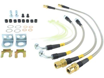 StopTech 12-14 Ford Raptor Stainless Steel Rear Brake Lines - 950.61516