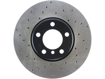 StopTech 12-15 BMW 335i Drilled Right Front Rotor - 128.34140R