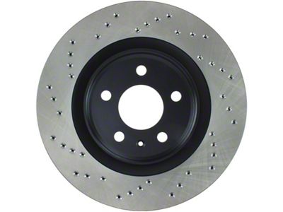 StopTech 12 Audi S4 Rear Right Drilled Rotor - 128.33137R