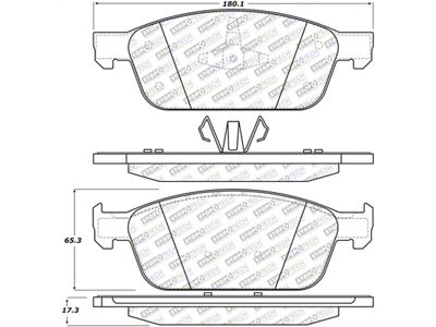 StopTech 13-19 Ford Escape / 13-18 Ford Focus Street Select - 305.16450