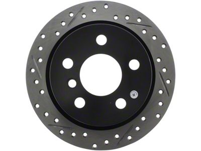 StopTech 14-15 Mini Cooper Base Slotted & Drilled Rear Right - 127.34159R