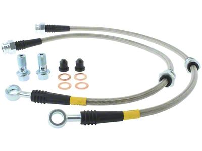 StopTech 14-16 Mazda 6 Stainless Steel Front Brake Lines - 950.45010