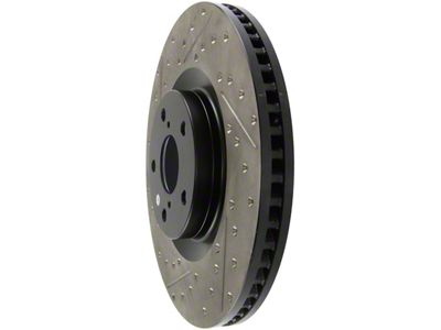 StopTech 14 Lexus IS Slotted & Drilled Front Righ Rotor - 127.44185R