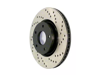 StopTech 16-17 BMW 340i / 340i xDrive Sport Drilled Vented - 128.34141R