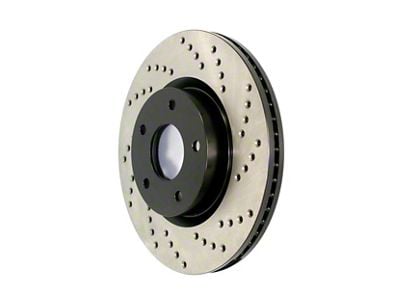 StopTech 16-18 Honda Civic Drilled Right Rear Rotor - 128.40089R