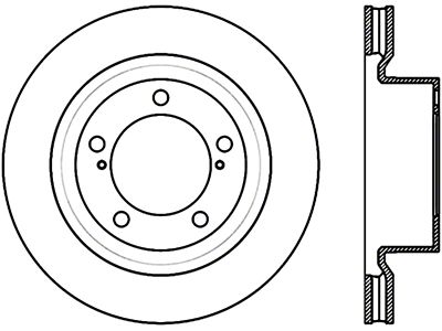 StopTech 17-18 Lexus LX SportStop Cryo Slotted & Drilled Front - 127.44156CL