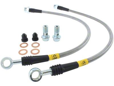 StopTech 2005 Chevrolet/GMC Silverado/Sierra 1500 Stainless Steel Rear Brake Lines - 950.66509