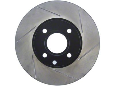 StopTech 2014 Ford Fiesta Left Front Disc Slotted Brake Rotor - 126.61110SL