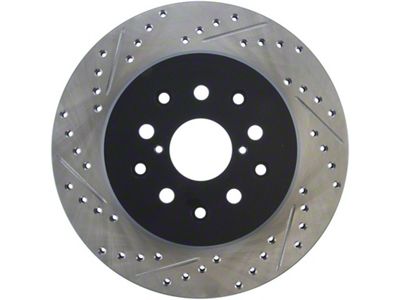 StopTech 5/93-98 Toyota Supra Right Rear Slotted & Drilled Rotor - 127.44105R