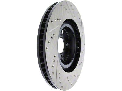 StopTech 5/93-98 Toyota Supra Turbo Right Front Slotted & Drilled - 127.44104R