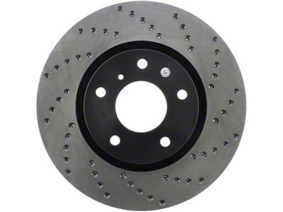 StopTech 8/02-03 Infiniti G35 Drilled Left Front Rotor - 128.42074L