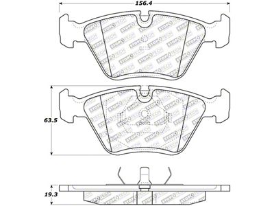 StopTech 95-99 BMW M3 / 01-07 M3 E46 / 89-93 - 308.03940