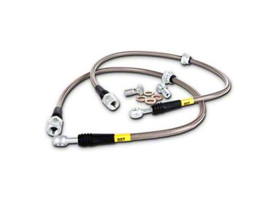 StopTech 95-99 Mitsubishi Eclipse Stainless Steel Front Brake Lines - 950.46004