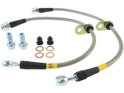 StopTech 97-01 Honda Prelude Stainless Steel Front Brake Lines - 950.40010