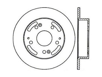 StopTech 97-01 Integra Type R/02-06 RSX/RSX Type S / 98-02 - 128.40042L