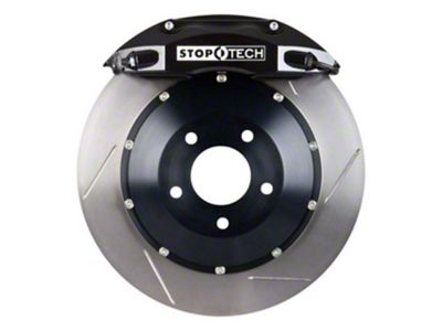 StopTech 98-01 Subaru Impreza 2.5L/RS Front ST-40 Black 332x32mm Slotted Rotors