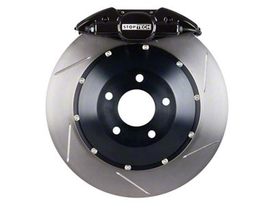 StopTech 98-01 Subaru Impreza 2.5L/RS Rear ST-22 Black 328x28mm Slotted - 83.837.0023.51