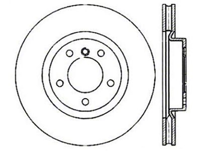 StopTech 98-02 BMW Z3 Drilled Left Front Rotor - 128.34038L