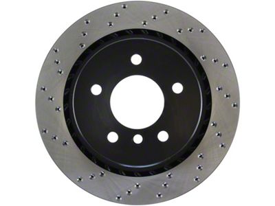 StopTech 98-02 BMW Z3 Drilled Right Rear Rotor - 128.34037R