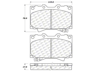 StopTech 98-07 Toyota Land Cruiser/Lexus LX470 Front Truck & SUV - 319.07720