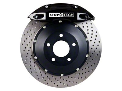 StopTech 98-10 Volkswagen Beetle Front BBK ST-40 Caliper Black / - 83.886.4300.52