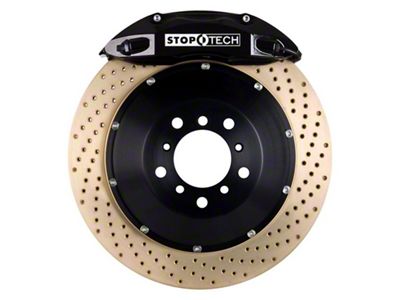 StopTech 98-10 Volkswagen Beetle Front BBK ST-40 Caliper Black / - 83.886.4300.54