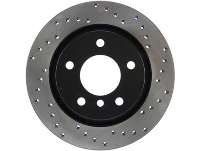 StopTech 99-05 BMW 3-Series Drilled Left Rear Rotor - 128.34049L