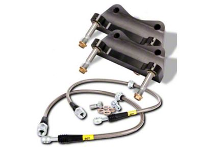 StopTech BBK 93-98 Toyota Supra Rear ST-40 355x32 Red Slotted - 83.857.0047.71