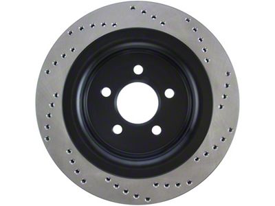 StopTech Cross Drilled Sport Brake Rotor - 2015 Ford Mustang - 128.61109R