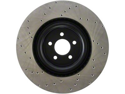 StopTech Cross Drilled Sport Brake Rotor - 2015 Ford Mustang - 128.61116L