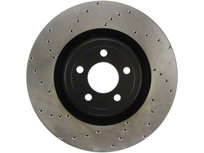 StopTech Cross Drilled Sport Brake Rotor - 2015 Ford Mustang - 128.61116R