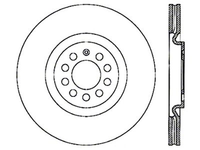 StopTech Cryo Slotted & Drilled Sport Brake Rotor - Right - 127.33062CR
