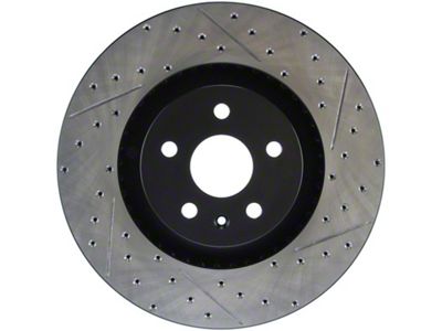 StopTech Drilled & Slotted Left Sport Brake Rotor for 2009 - 127.62128L