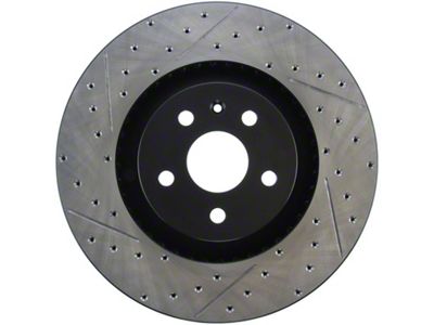 StopTech Drilled & Slotted Right Sport Brake Rotor for 2009 - 127.62128R
