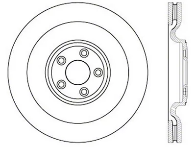 StopTech Drilled Sport Brake Rotor - 128.20031L