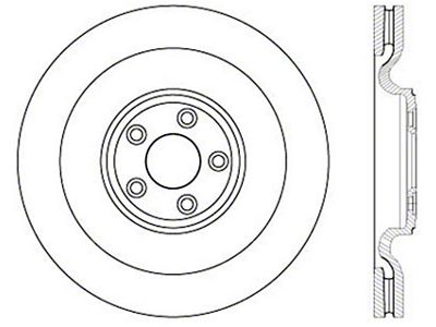 StopTech Drilled Sport Brake Rotor - 128.20031R