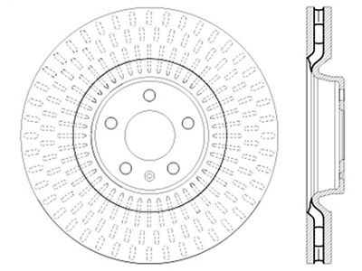 StopTech Drilled Sport Brake Rotor - 128.33134R