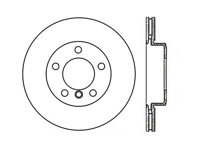 StopTech Drilled Sport Brake Rotor - 128.34108L