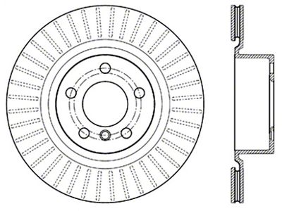 StopTech Drilled Sport Brake Rotor - 128.34139R