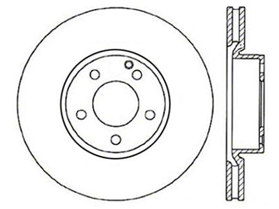 StopTech Drilled Sport Brake Rotor - 128.35110L