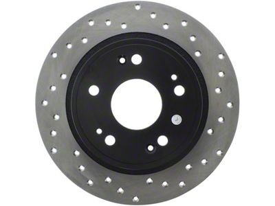 StopTech Drilled Sport Brake Rotor - 128.40068L