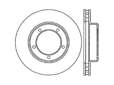 StopTech Drilled Sport Brake Rotor - 128.44086L
