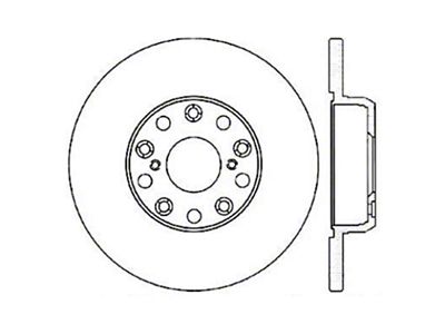 StopTech Drilled Sport Brake Rotor - 128.44090L