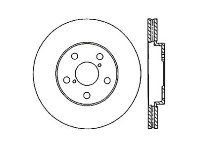 StopTech Drilled Sport Brake Rotor - 128.44139R
