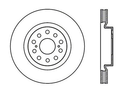 StopTech Drilled Sport Brake Rotor - 128.44148R