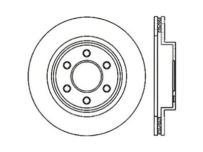 StopTech Drilled Sport Brake Rotor - 128.63056L