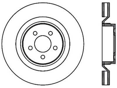 StopTech Drilled Sport Brake Rotor - 128.63063R