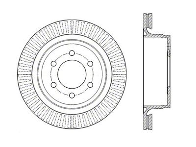 StopTech Drilled Sport Brake Rotor - 128.65135L