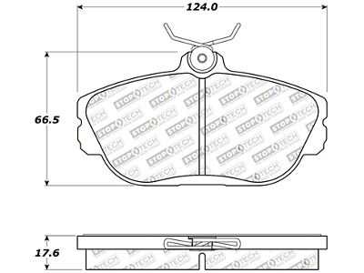 StopTech Fleet Performance Brake Pads - 309.06010